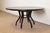 Contemporary Barbara Barry for Baker Furniture Modern Art Deco Mahogany Pedestal Dining Table, Newly Refinished For Sale - Image 3 of 9