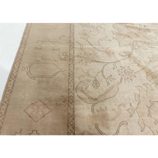 Vintage Egyptian Traditional rug Size: 12'3" × 17'7" (373 × 535 cm) A late 20th Century vintage Egyptian traditional...