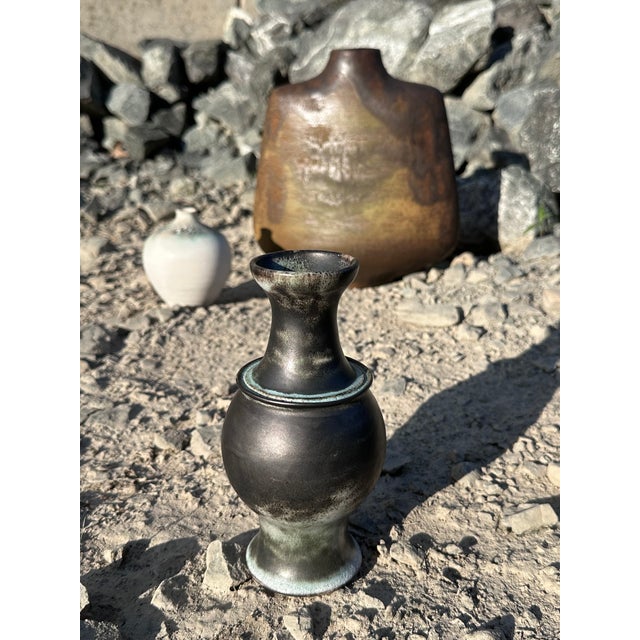 Modernist Studio Ceramic Vase by Ulli Wittich-Großkurth, Jena, Germany, 1960s For Sale - Image 11 of 18