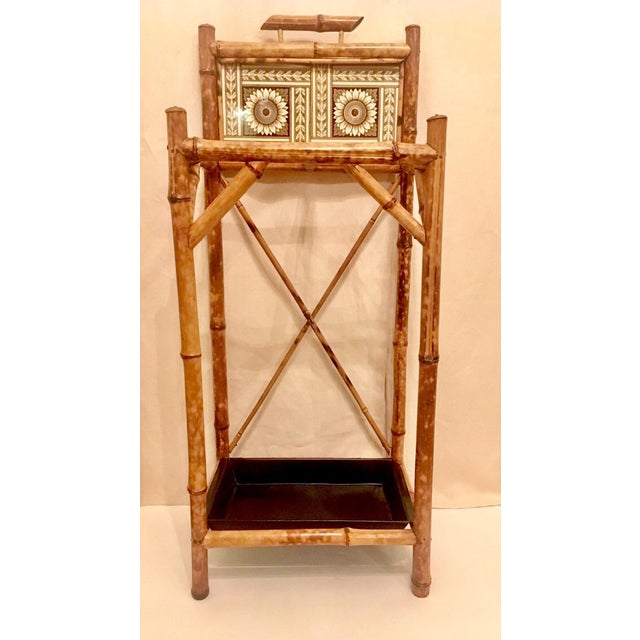 Antique Bamboo Umbrella Stand Chairish