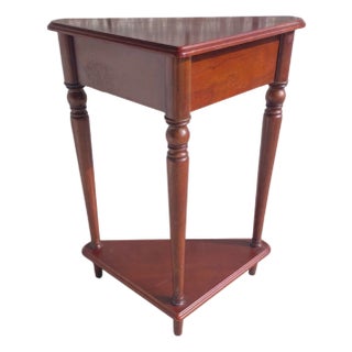 1990s Corner Accent Table For Sale