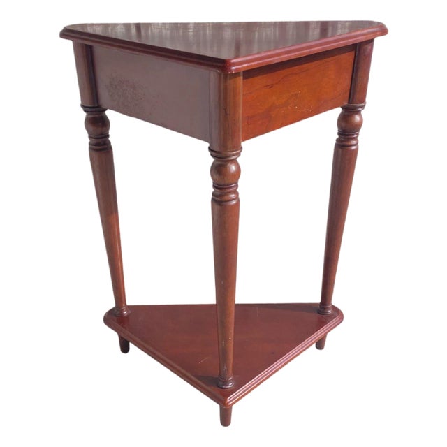 1990s Corner Accent Table For Sale