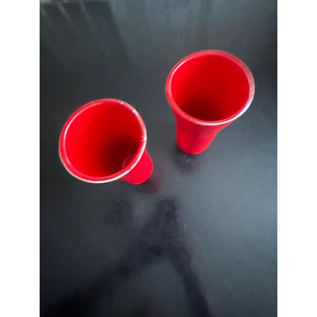 Ceramic Cups from Poët Laval, 1950s, Set of 4 For Sale - Image 6 of 8