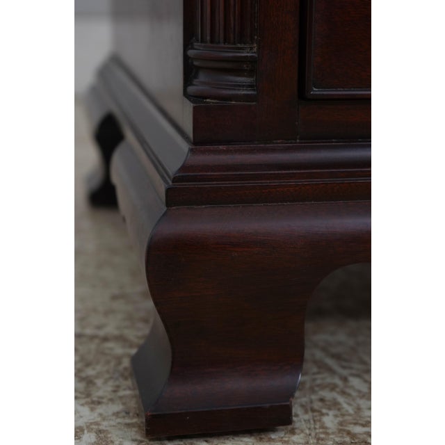 Brown Henkel Harris Mahogany 9 Drawer Dresser For Sale - Image 8 of 18