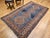 19th Century 19th Century Caucasian Kazak Rug, Hand-knotted Wool, Geometric Design, Royal Blue. 5' x 8' For Sale - Image 5 of 16