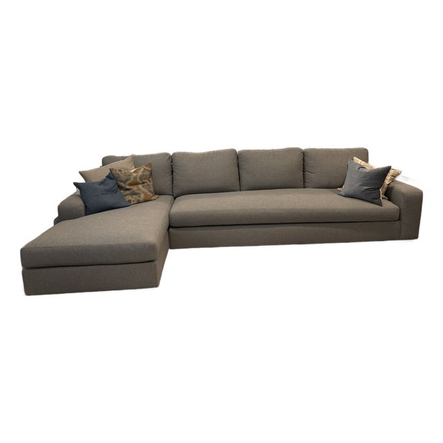 Brand New Pottery Barn Big Sur Sectional With Chaise For Sale