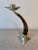 Mid-Century Modern Ram's Horn and Silver Candle Stick Holder For Sale - Image 3 of 10