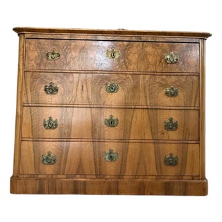 Biedermeier Writing Desk in Veneer For Sale