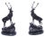 Large Bronze Stag Statuettes after Moigniez, 20th Century, Set of 2 For Sale