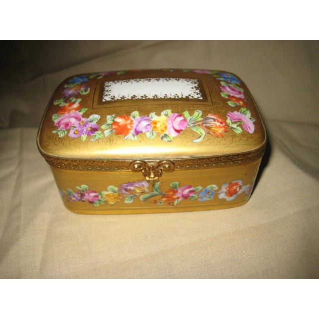 French Sevres Style French Porcelain Box, Le Tallec For Sale - Image 3 of 13