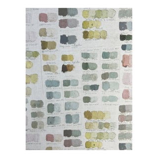 Designers Guild "Mixed Tones” Print– 8.75 Yards For Sale