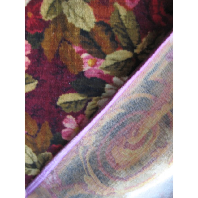 Late 19th Century French Napoleon III Velvet Tablecloth For Sale - Image 12 of 12