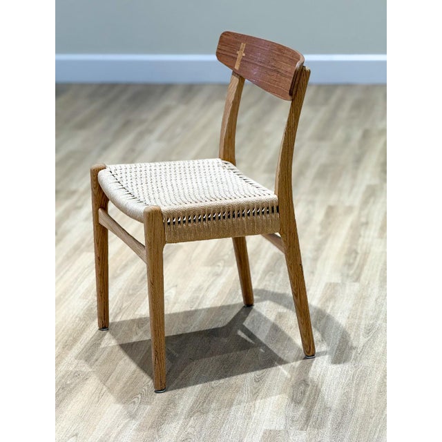 Mid-Century Modern CH23 Dining Chairs by Hans J. Wegner for Carl Hansen & Søn, 1950s, Set of 8 For Sale - Image 3 of 18