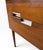 Mid-Century Modern American of Martinsville Accord Walnut Drop-Leaf Desk For Sale - Image 10 of 12