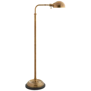 Chapman & Myers for Visual Comfort Signature Apothecary Floor Lamp in Antique-Burnished Brass