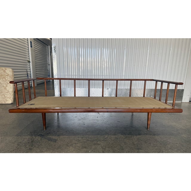 1950s Mid Century Modern Modernage Spindle Back Sofa For Sale - Image 11 of 15