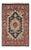 Navy Hand Knotted Serapi Rug 2' X 3' D10228 For Sale