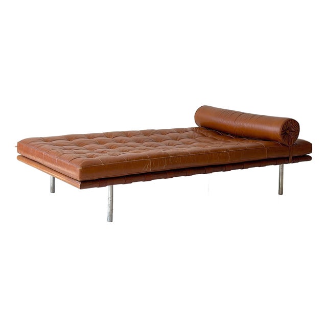 1950s Barcelona Daybed by Mies Van Der Rohe for Knoll Associates For Sale