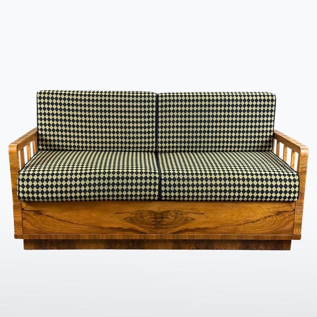Art Deco Folding Sofa from Fischel, 1930s For Sale - Image 13 of 13