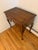 Brown English Georgian Style Burl Lowboy Table or Chest, A Pair For Sale - Image 8 of 8