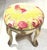 Vintage French Tapestry Footstool – Hand-Made Rooster & Floral Needlepoint. For Sale - Image 14 of 14