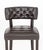 Contemporary Brabbu Chocolate Leather Bar Stools, 3 For Sale - Image 3 of 9