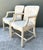 Tan Vintage Custom Rose Tarlow Chippendale Arm Chairs - A Pair For Sale - Image 8 of 12