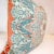 1990s Vintage Coastal Mediterranean Decorative Pillow With Feather Down Insert. For Sale - Image 5 of 10