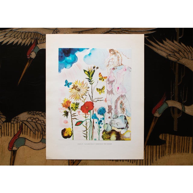 1950s 1950s After Salvador Dali "The Lorelei", First Edition Swiss Full-Color Print For Sale - Image 5 of 10