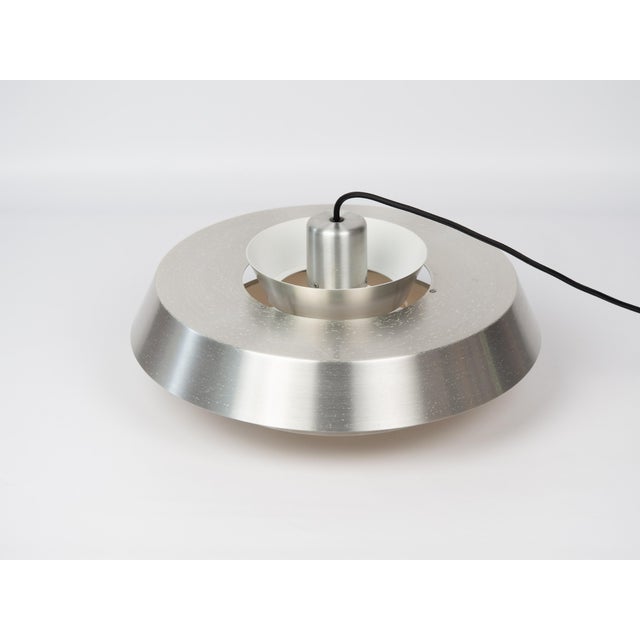 Vintage Nova Pendant Lamp in Aluminum by Jo Hammerborg for Fog and Mørup, 1963 For Sale - Image 6 of 13
