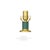 Tuscan Style, Aged Masonry, Coastal Crushed Shell Urn Table Lamp Base, Studio Original Statement Piece For Sale - Image 4 of 4