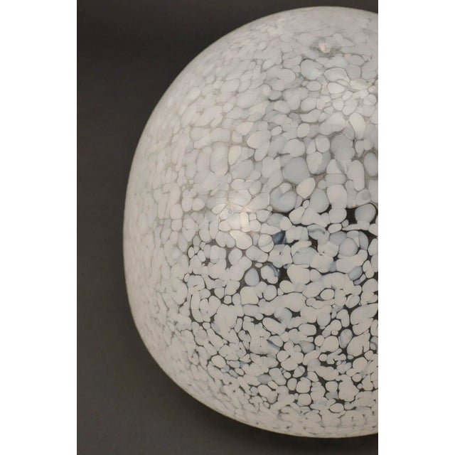 Metal Mid-Century Italian Murano Glass Table Lamp, 1950s For Sale - Image 7 of 9