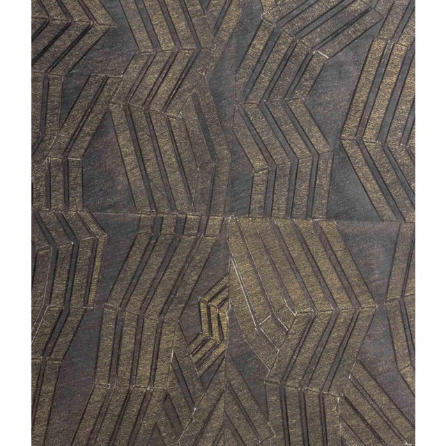 Late 20th Century Joseph Lawrence Gardella Op Art Study Mixed Media For Sale - Image 5 of 9
