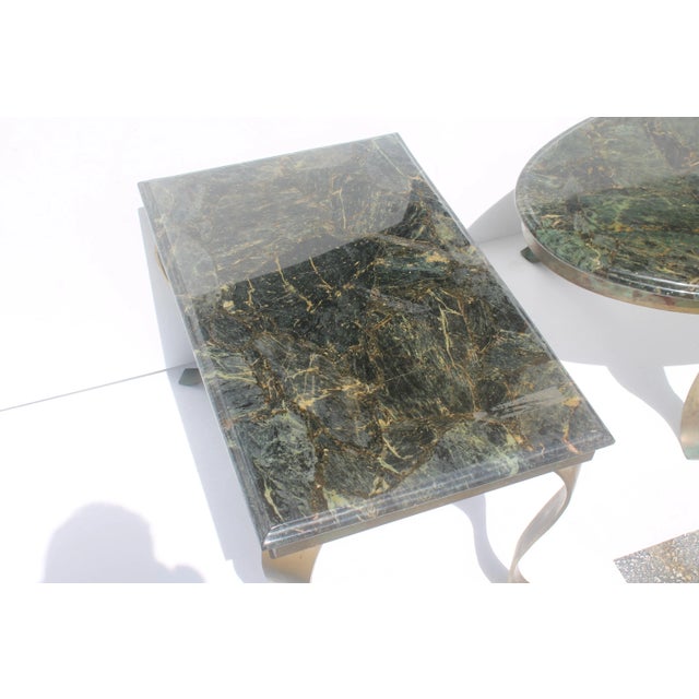 Muller of Mexico Mid-Century Muller Coffee & Side Table - A Pair For Sale - Image 4 of 11