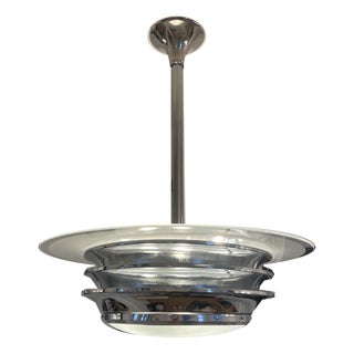 Vintage Art Deco Ceiling Lamp, 1940 For Sale