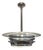 Vintage Art Deco Ceiling Lamp, 1940 For Sale