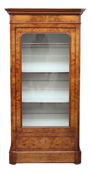 French Showcase Cabinet, 1880s