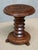 Small Sculptural Side Table in Oak attributed to Charles Dudouyt, France, 1950s For Sale - Image 6 of 8