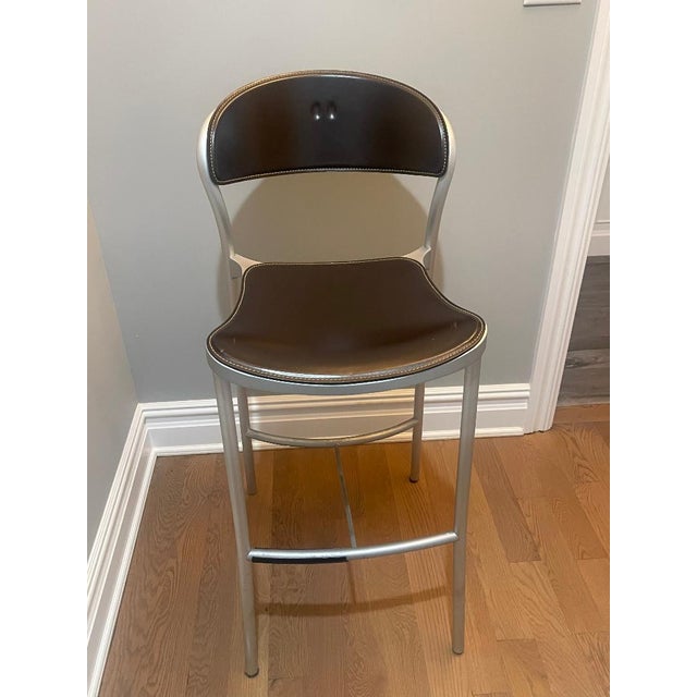 Mid-Century Modern Arper Catifa 46 Bar Stools For Sale - Image 3 of 13