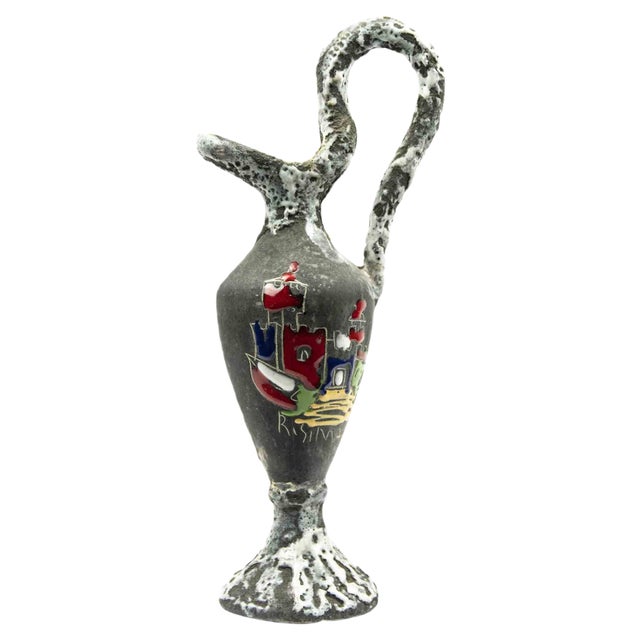 Vintage Terracotta Pitcher, Italy, 1970s For Sale