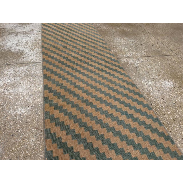 Mid 20th Century Galerie Shabab Collection Turkish Anatolian Runner For Sale - Image 5 of 10