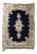 Kerman Blue and Pink Semi Antique Persian Rug For Sale