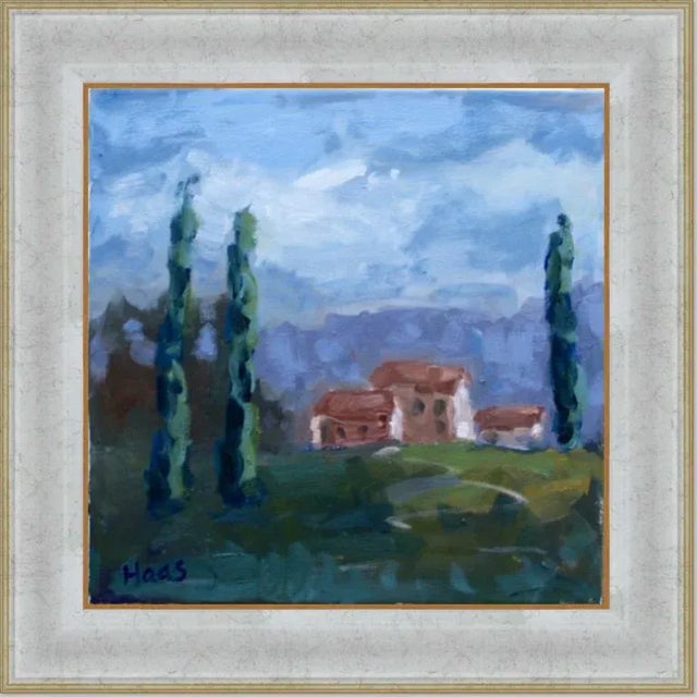 Modern Impressionist, Tuscan Landscape Oil Painting For Sale In Reno/Lake Tahoe - Image 6 of 9