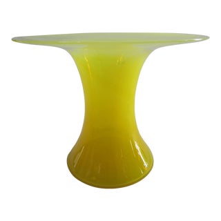 1970s Oversize Blenko Glass Vase For Sale