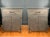 Industrial Leather and Metal Nightstands - a Pair For Sale - Image 9 of 9