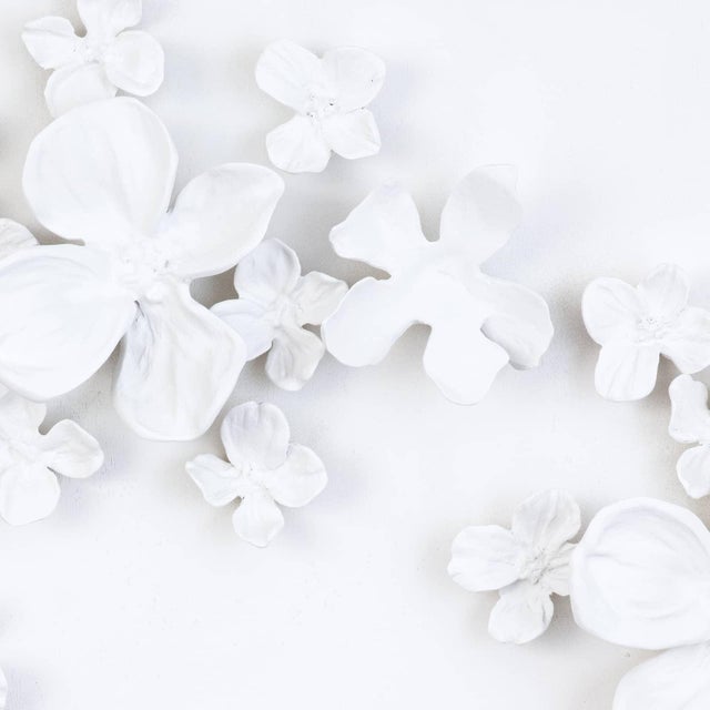 Contemporary Regina Andrew Dogwood Resin Wall Art - Bouquet I For Sale - Image 3 of 8