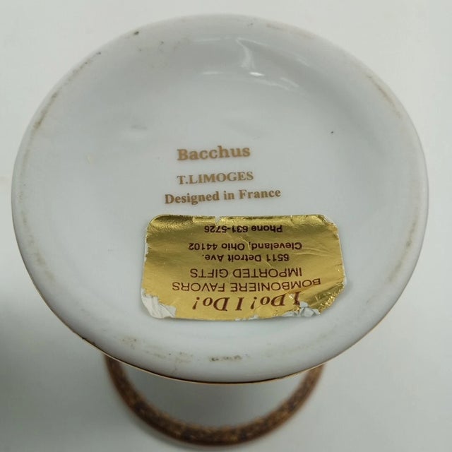 Ceramic Neoclassical Medusa Motif Porcelain Vase – T. Limoges For Sale - Image 7 of 7