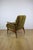Wood Vintage Lis Armchair with Olive Long Hair Rudy Boucle from Henryk Lis, 1970s For Sale - Image 7 of 13