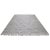 Moroccan Beni Ourain hand knotted wool rug with diamond pattern.
