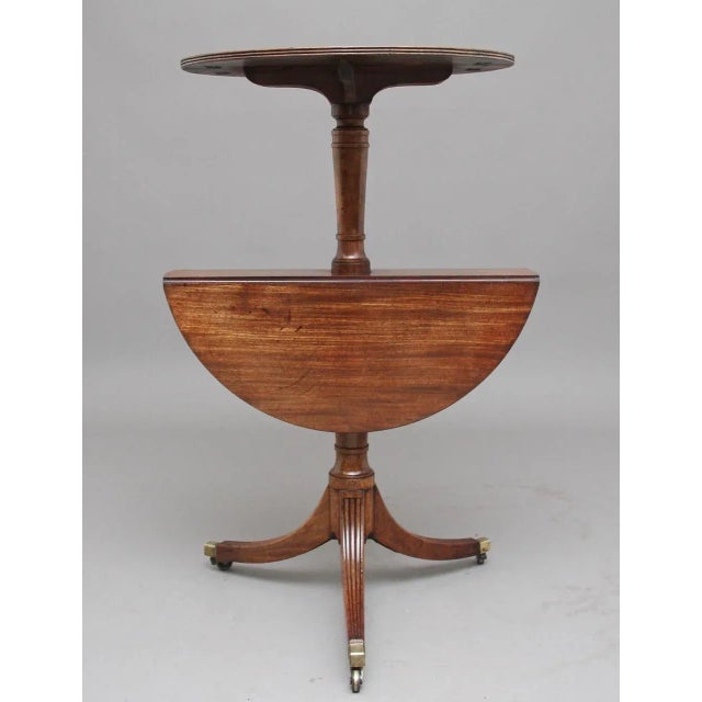 Early-19th Century Mahogany Dumbwaiter For Sale - Image 5 of 12